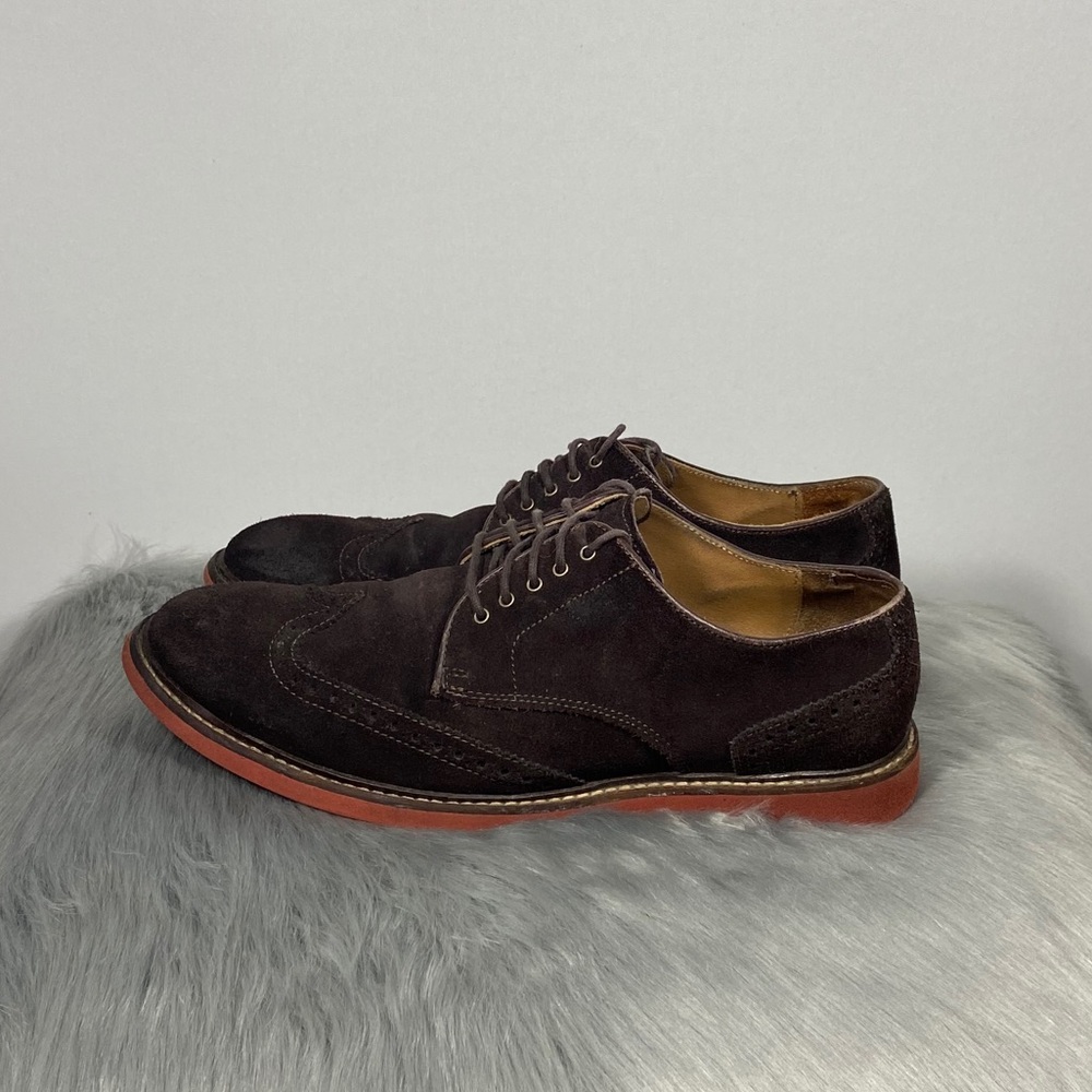 Cole Haan Men Franklin Wingtip Oxford Brown Shoes